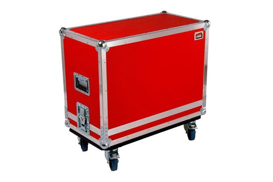 Flightcase on wheels in red for Dr. Z Z best