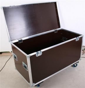 Zubehör Packcase 120cm mit Rollen gebremst Farbe schwarz