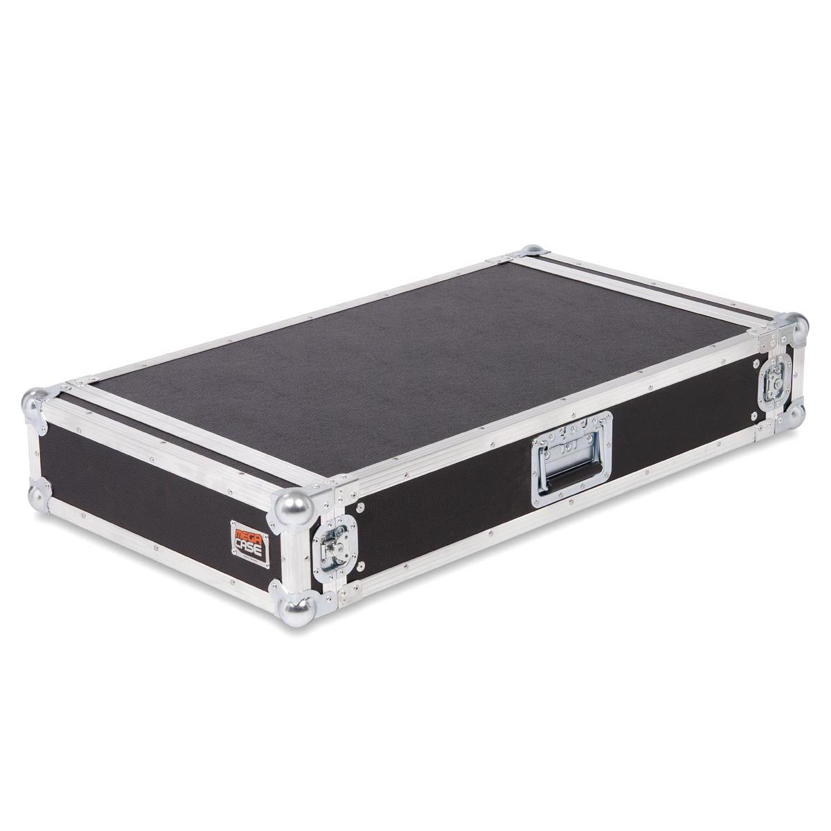 3HE Live Rack 80 schwarz Rackschiene vorne und hinten
