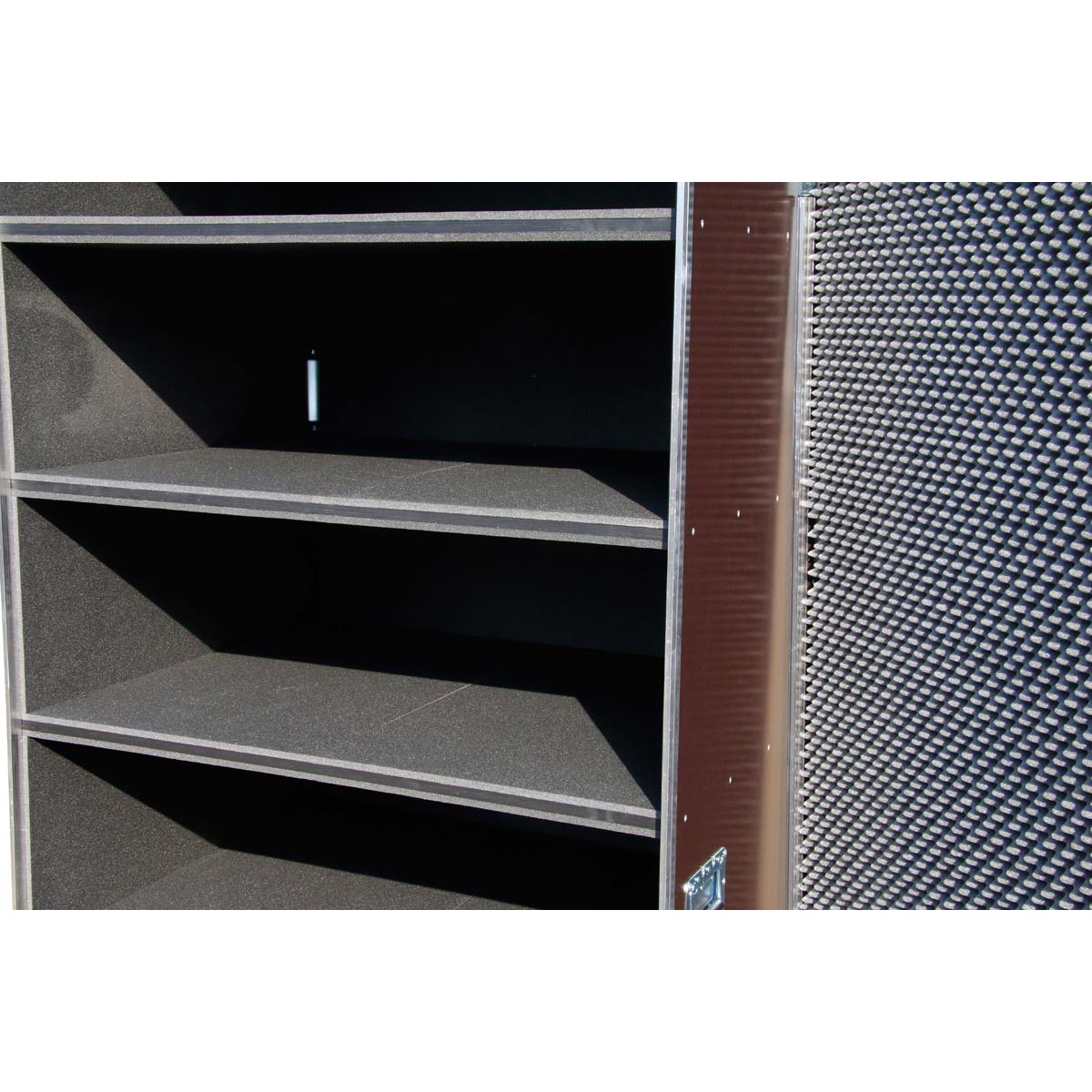 Profi Schrankcase auf Rollen für 5 Werbechips | Megacase