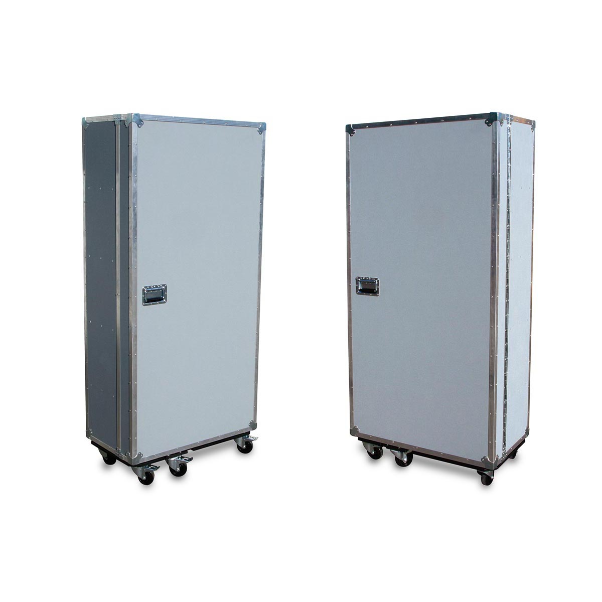 Schrankcase mit den Außenmaßen B 90cm x T 50cm x H 180cm + 15cm Rollen