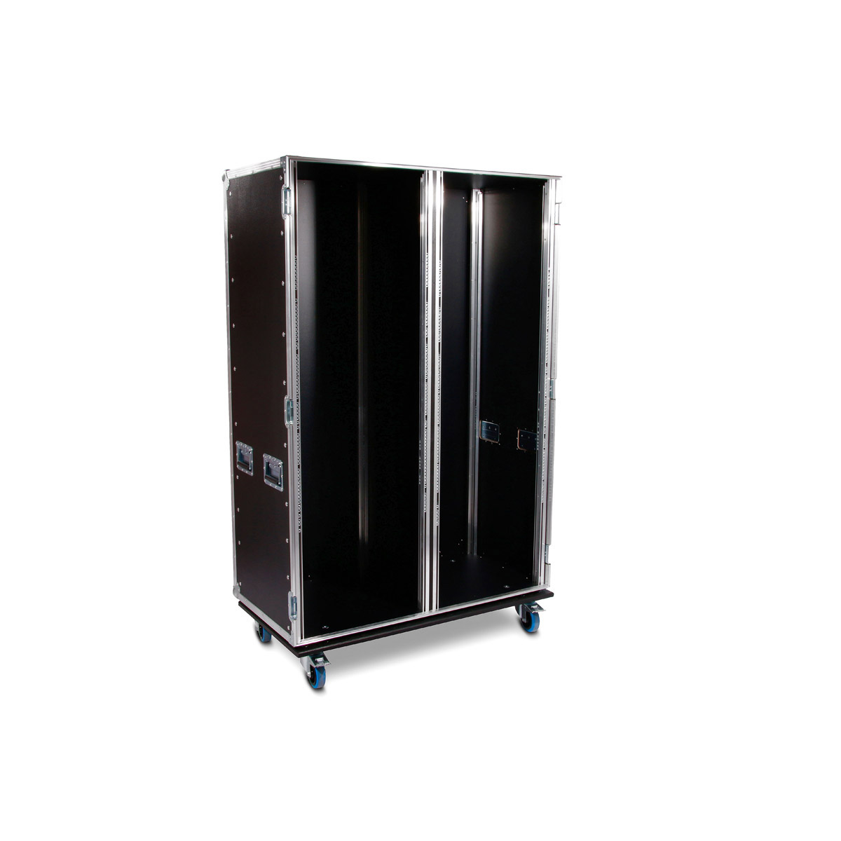 33 HE Profi Single Door Rack 50 Doppel 19'' mit Rollen