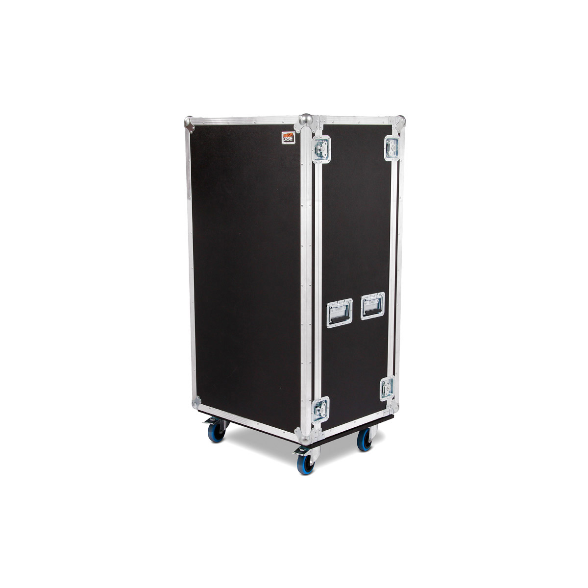 Double-Door-Case Profi schwarz auf Rollen Aguilar db810 Bassbox
