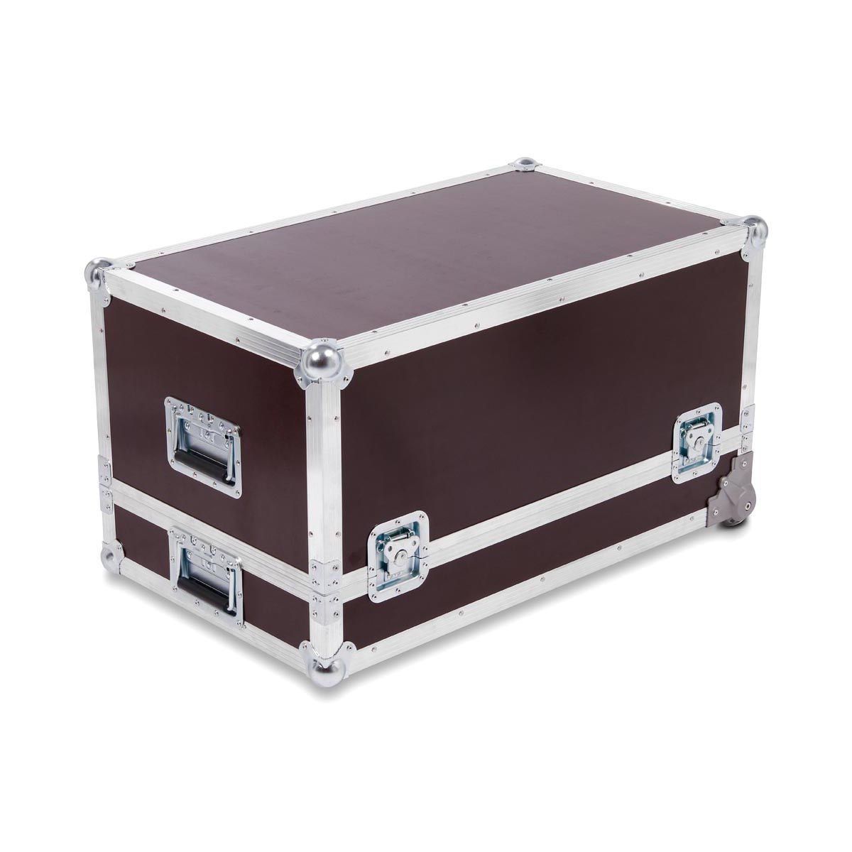 Haubencase mit Eckeinbaurollen für Standgerät 415x633x400