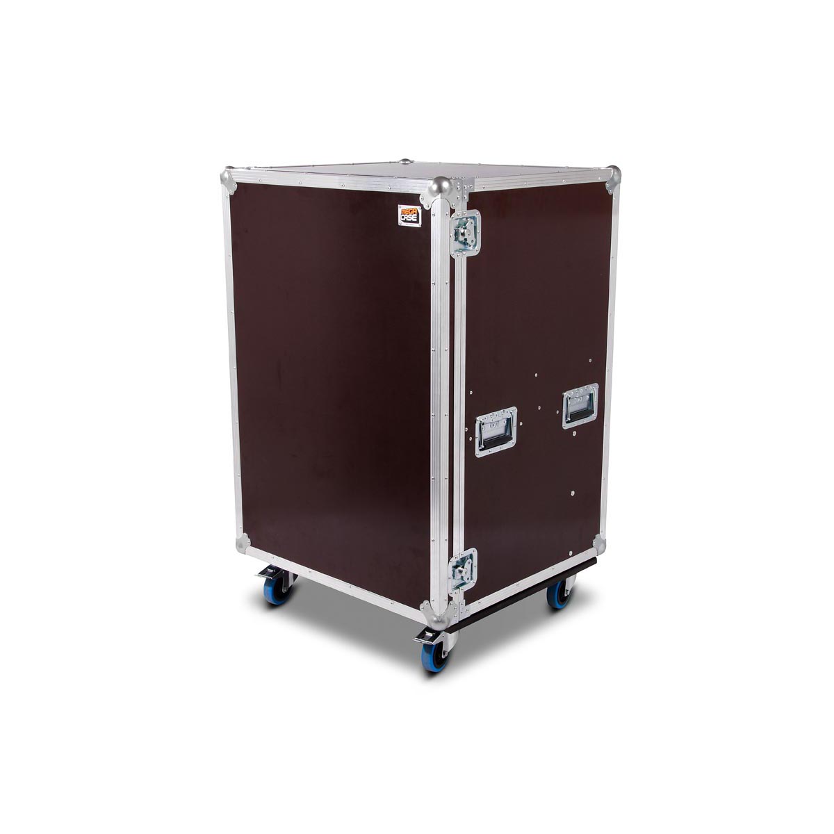 Profi Single Door Case auf Rollen für LED Bandentechnik