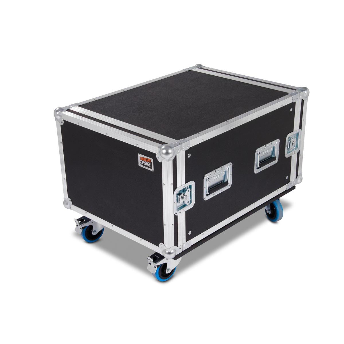 7HE Live Shockmount Rack 63 schwarz auf Rollen