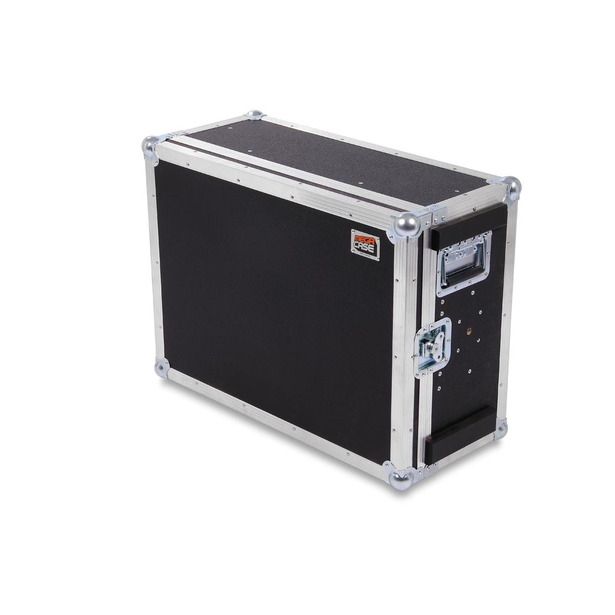 Single Door Case schwarz für Eizo CX 271 Monitor mit Sonnenblende vorne