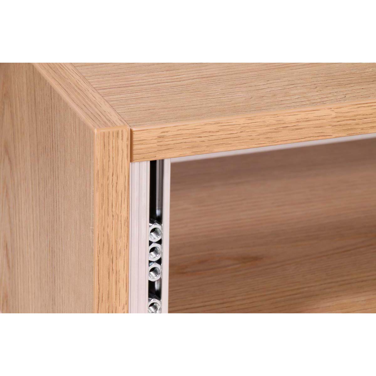 Studio Desktop 5U Rack oak | Megacase