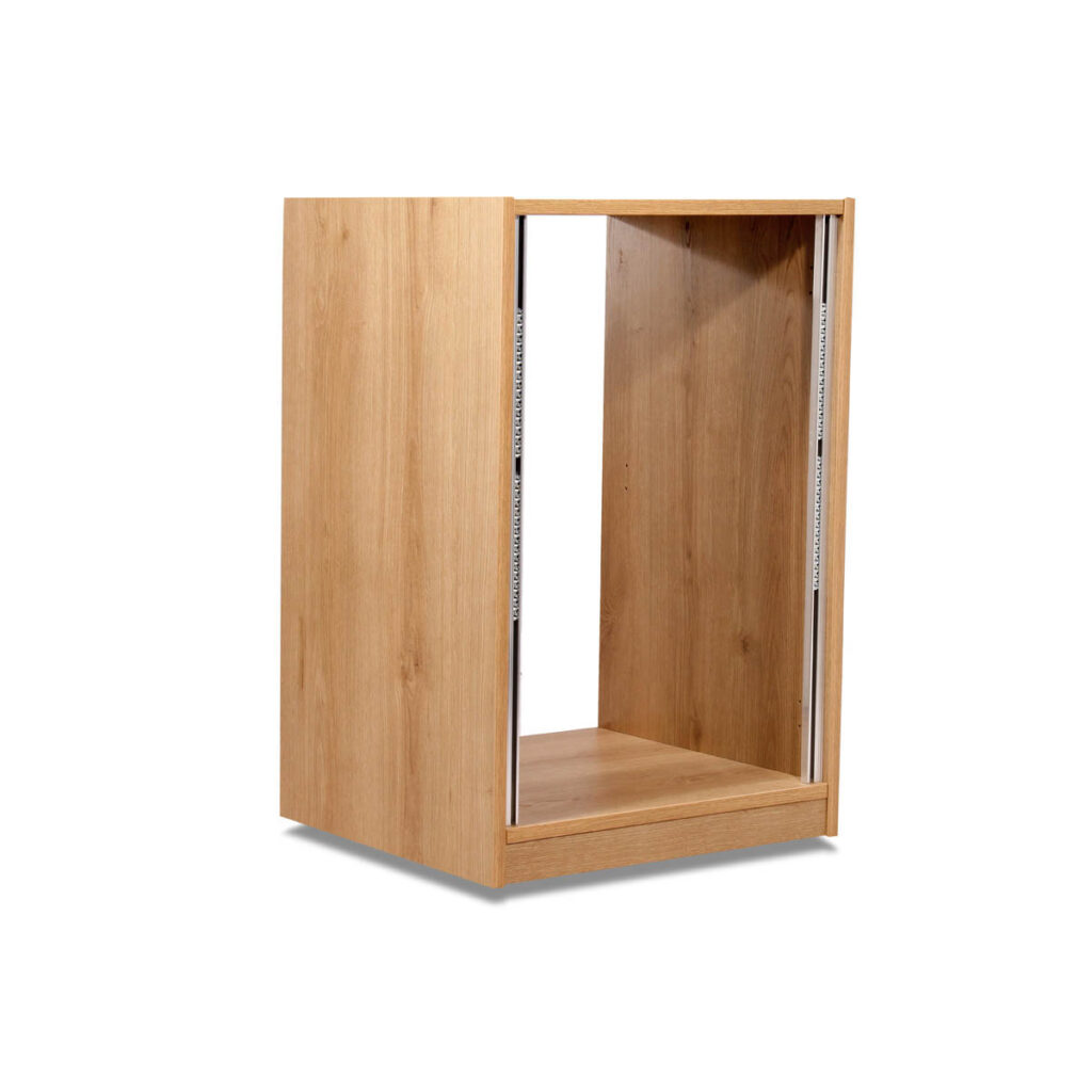 Studio Rack 16U 50 Oak | Megacase