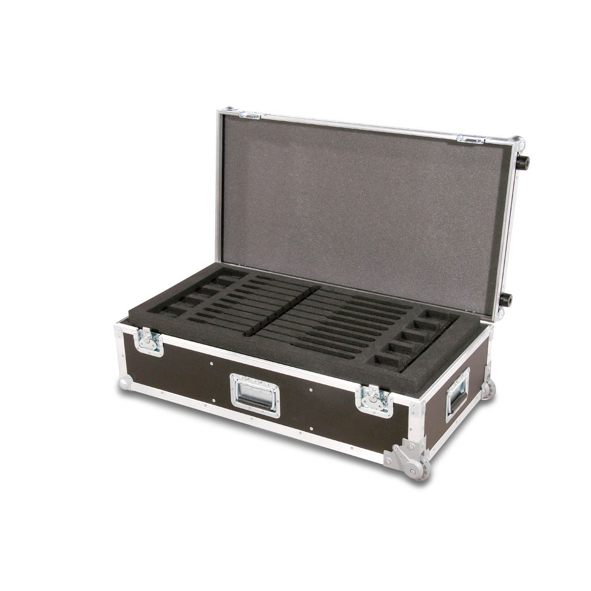 Case 10x Shure MXC speech + wheel