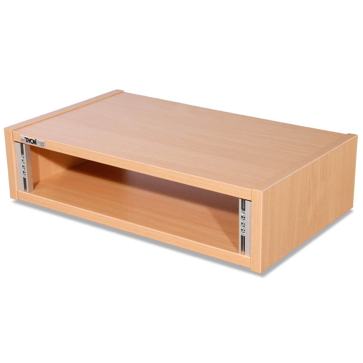 Studio Desktop 2U Rack beech