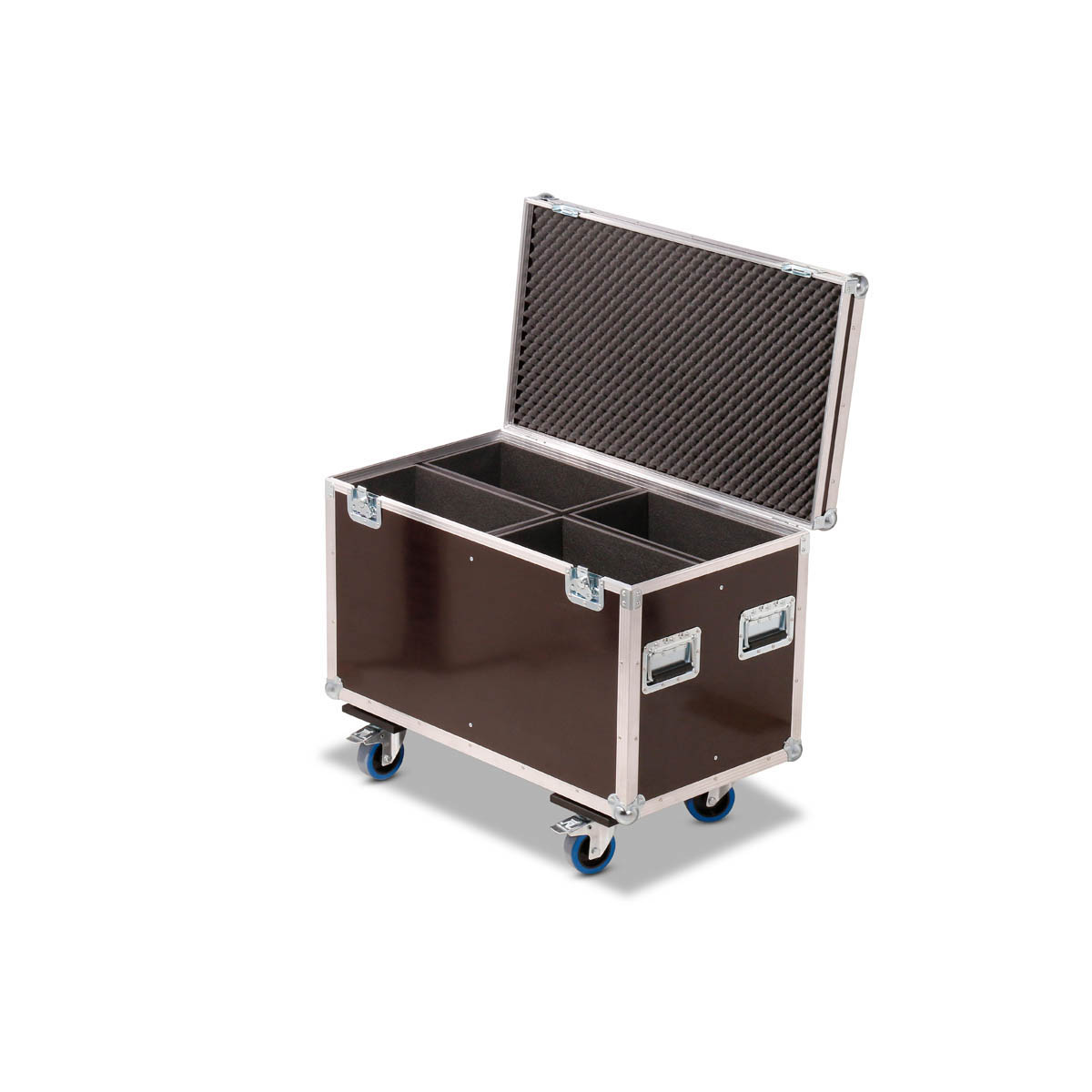 Flightcase 4x Litecraft MarsX.1 + wheel