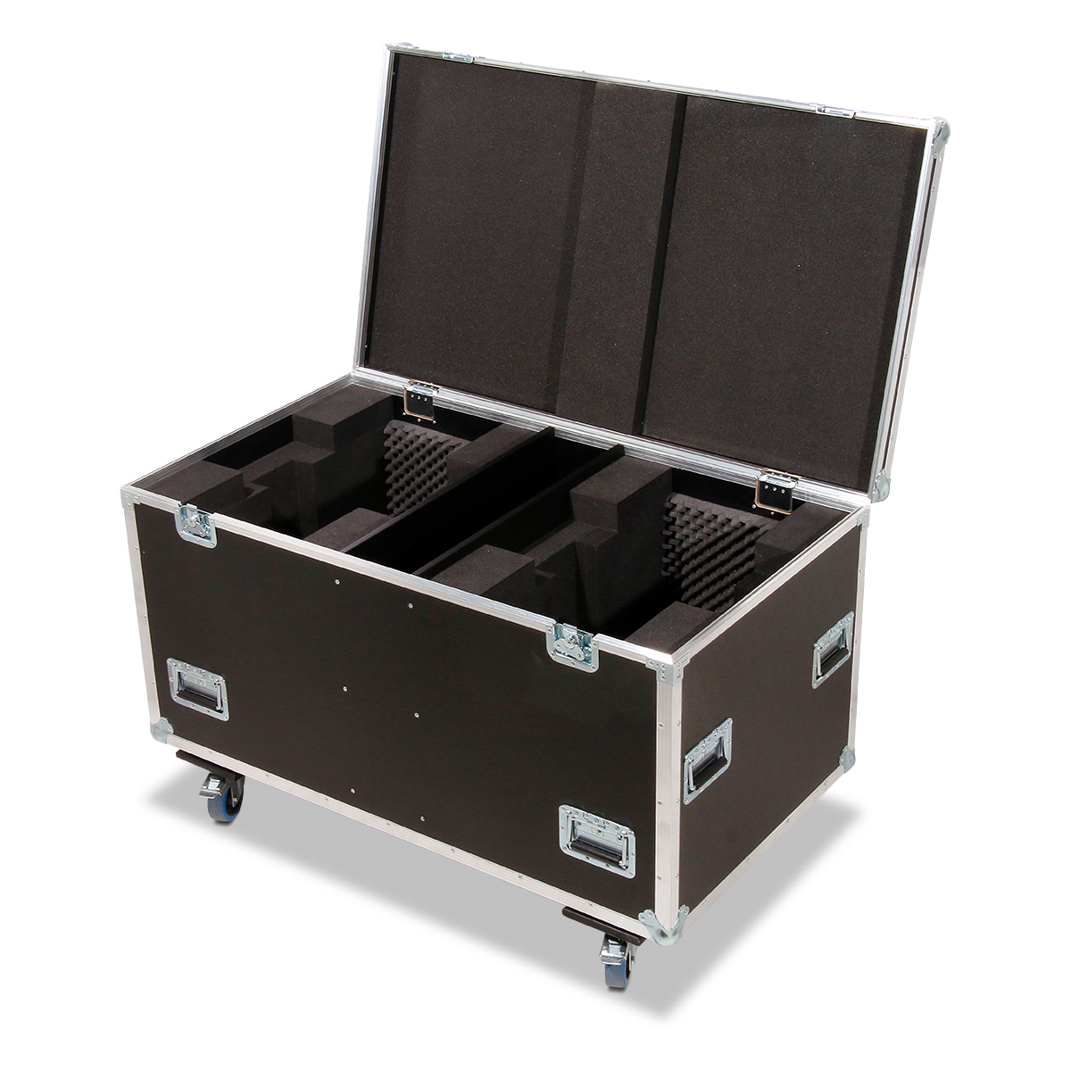 Flightcase 2x Robe Robin DSL + wheel