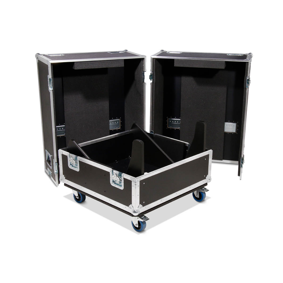 Flightcase 4x d&b XSL8 + wheel